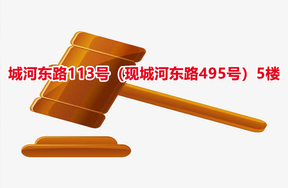 序号08：城河东路113号（现城河东路495号）5楼